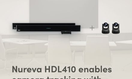 Nureva HDL410 enables camera tracking with PTZOptics 4K cameras