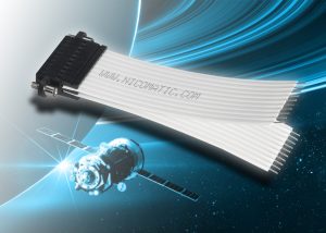 0224 Nicomatic microflex solderpin for space Space Comm Expo 2024 show preview PR image Nicomatic to showcase space-proven hi-rel connectors – including new FFCs for space – at Space-Comm Expo