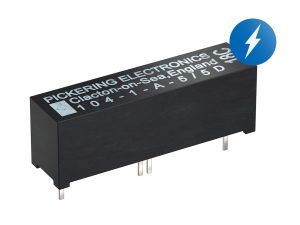 104 5kV PR image Pickering Introduces Industry's First Miniature SIP Reed Relay with 5kV Stand-off Capability