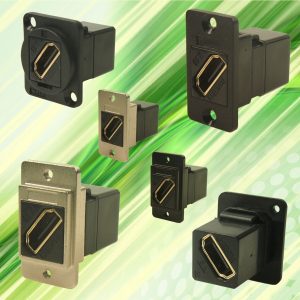 130 Cliff 8K HDMI FT Connectors New 8K HDMI FeedThrough Connectors available from Cliff Electronics