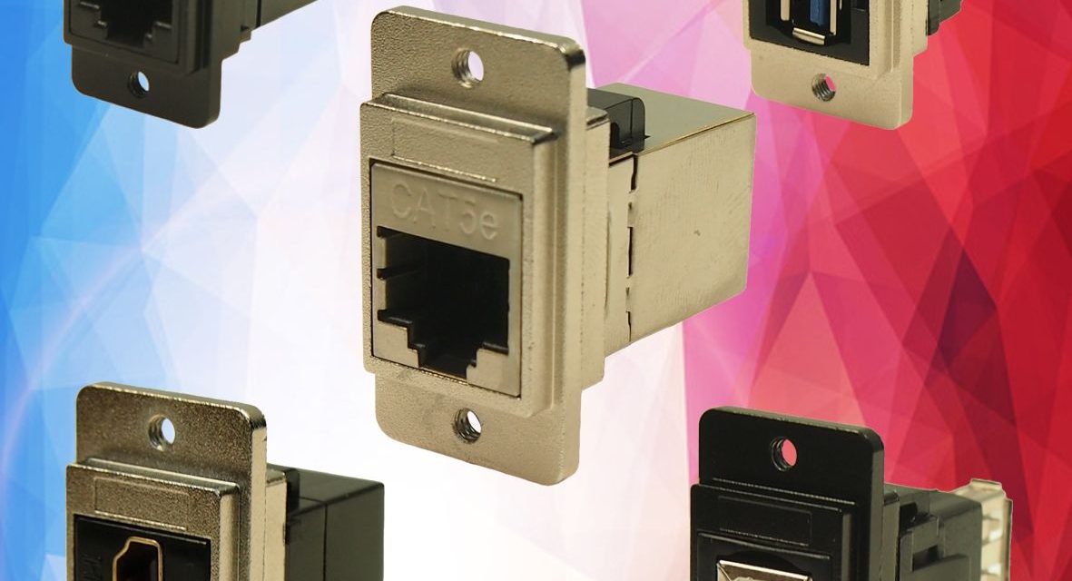 Cliff adds New Version of DualSLIMS space saving narrow FeedThrough Connectors to suit North America