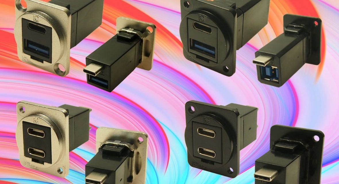 Space saving DualSLIM USB FeedThrough connectors now available from CLIFF Electronics