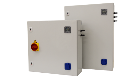 New solar control cabinet for safety even in blackouts