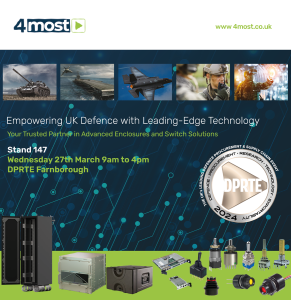 162 PR Foremost Electronics at DPRTE 2024 Foremost Electronics to show its increasing range of products for Defence applications at DPRTE 2024