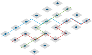 1880 8 – PULS wireless charging for AGVs Wireless charging makes continuous operation of driverless transport systems possible