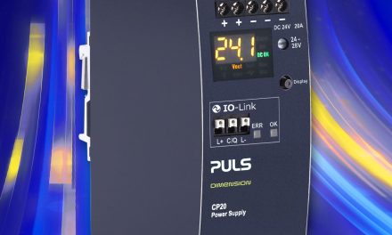 New power supply with IO-Link interface and integrated display introduced by PULS