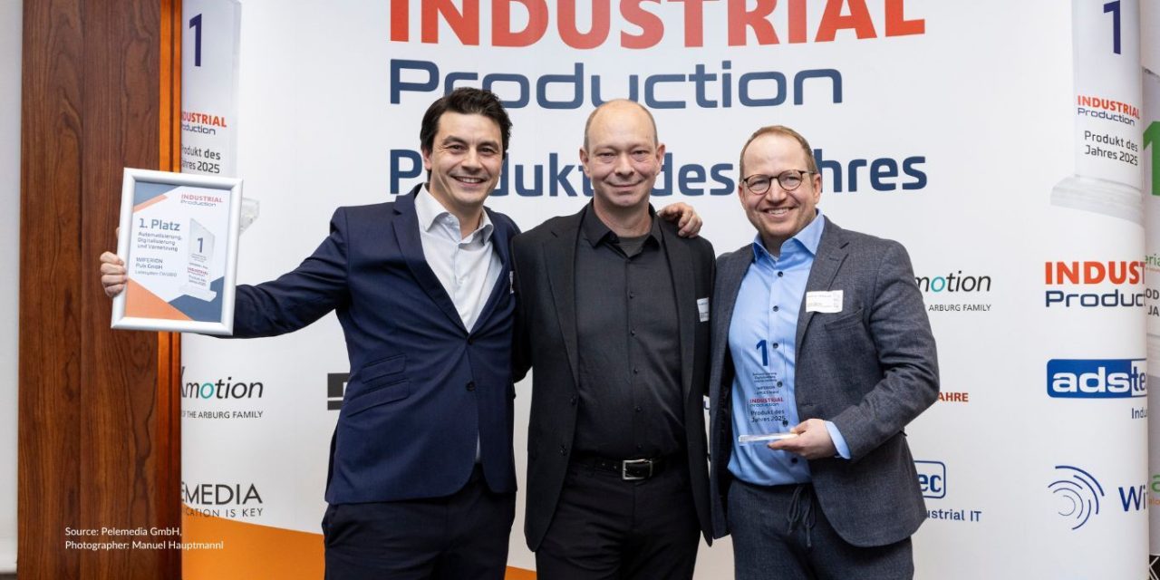 PULS-Wiferion CW1000 AMR wireless charging system voted Industrial Production Product of the Year 2025