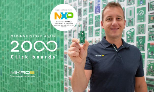 MIKROE celebrates 2000th Click board with NXP RTC targeting ultra-low-power timekeeping with alarms, watchdog, and timestamps