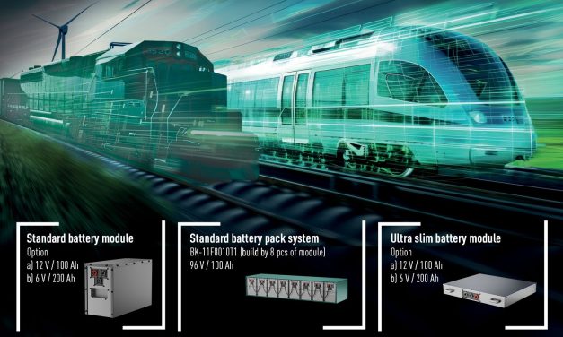 Panasonic Energy presents new nickel metal hydride battery system for railway vehicles at Innotrans fair