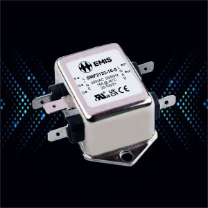 2410 SMF2132 OCT24 EMIS SMF2132 High Performance Single Stage EMI Filter handles high interference levels