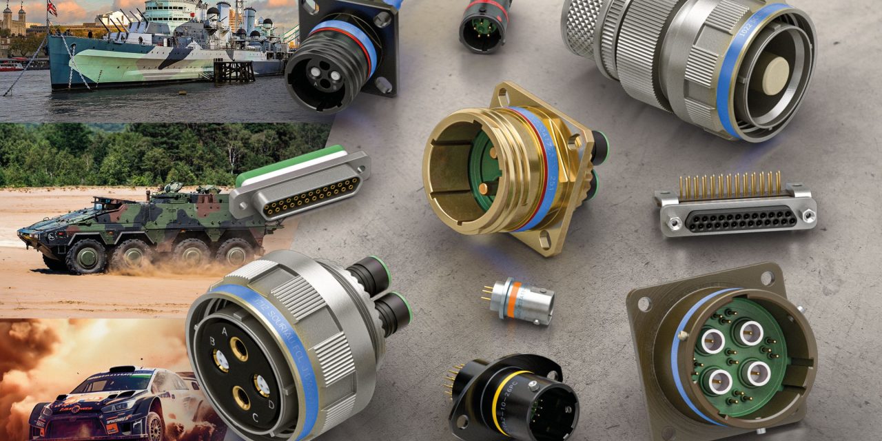 Wide range of Souriau circular connectors by EATON available from stock at Lane Electronics