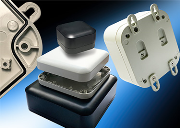 hammond 1557 medium Hammond’s stylish new IP68 / IP66 1557 sealed wall mount/desktop plastic enclosures
