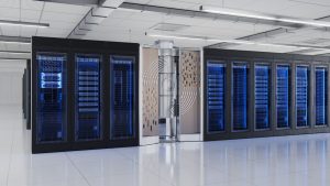 7. How the Quantum Motion system could look in a datacentre environment Photo Credit Christy Nunns and Quantum Motion Quantum Motion delivers the industry’s first full-stack silicon CMOS quantum computer
