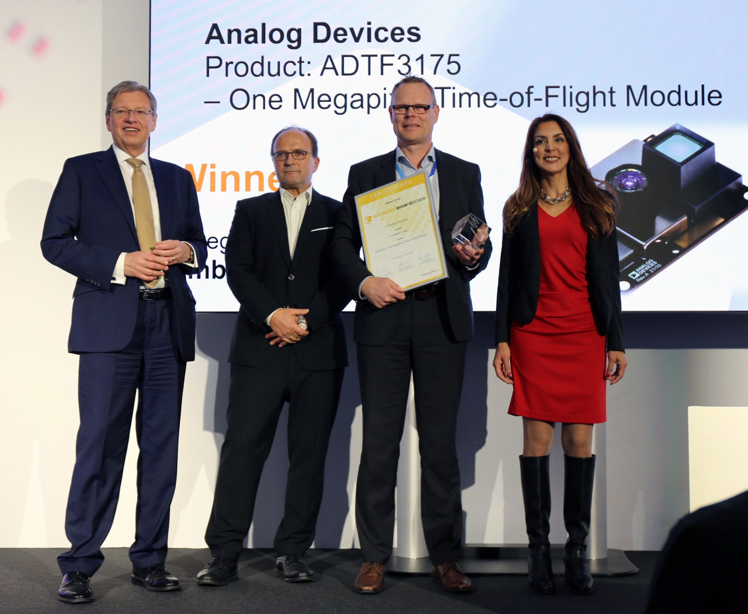 ADI Wins Embedded Vision Award at EW23 Photo scaled Analog Devices win “embedded award” at embedded world 2023