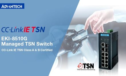 Advantech Introduces the CC-Link IE TSN Class A & B Certified EKI-8510G Switch