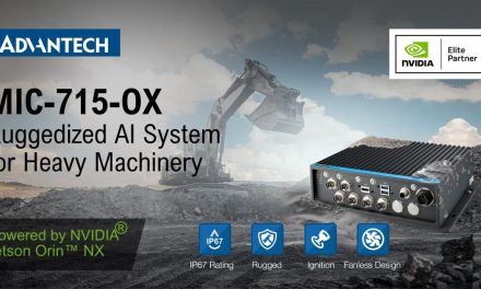 Advantech MIC-715-OX Ruggedized System Powered by NVIDIA Jetson Orin Delivers Reliable AI to Heavy Industry Applications
