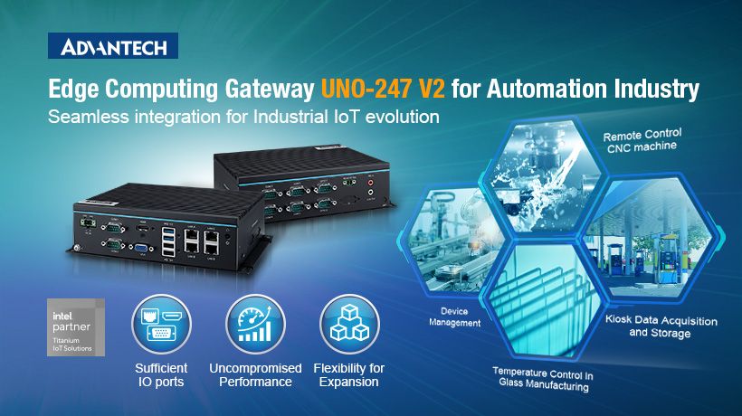 Advantech Launches UNO-247 V2:  Seamless Integration for Industrial IoT Evolution