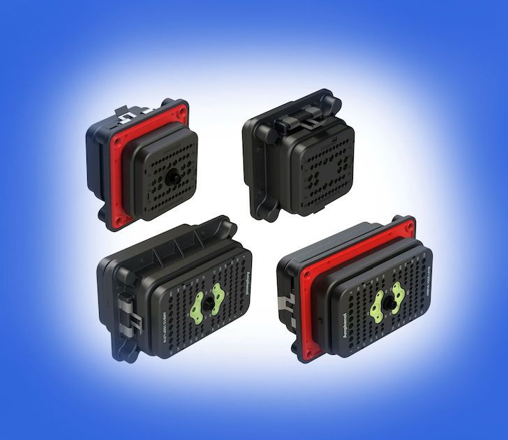 Rectangular, Plastic, Heavy-Duty IP68 Connectors for Bulkhead Applications