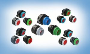 AMPHENOL Environmentally-Sealed, Multi-Pin, Heavy-Duty Circular Bayonet Connectors