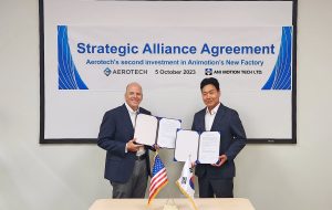 ANI Motion Partnership Aerotech invests in South Korean production facility