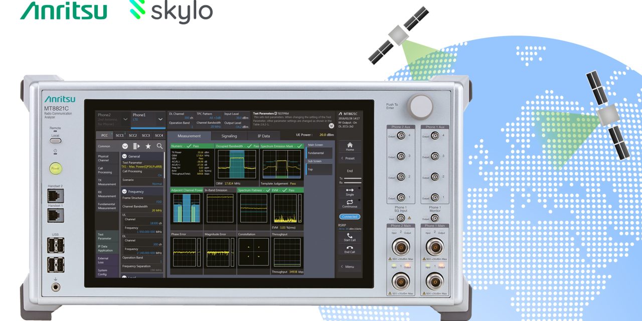 Anritsu to Expand into Non-Terrestrial Networks (NTN)  with Skylo Test Cases