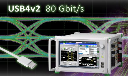 Anritsu introduces a Receiver Test Solution that Supports USB4 Version 2.0 with 80 Gbit/s Data Transmission Speed