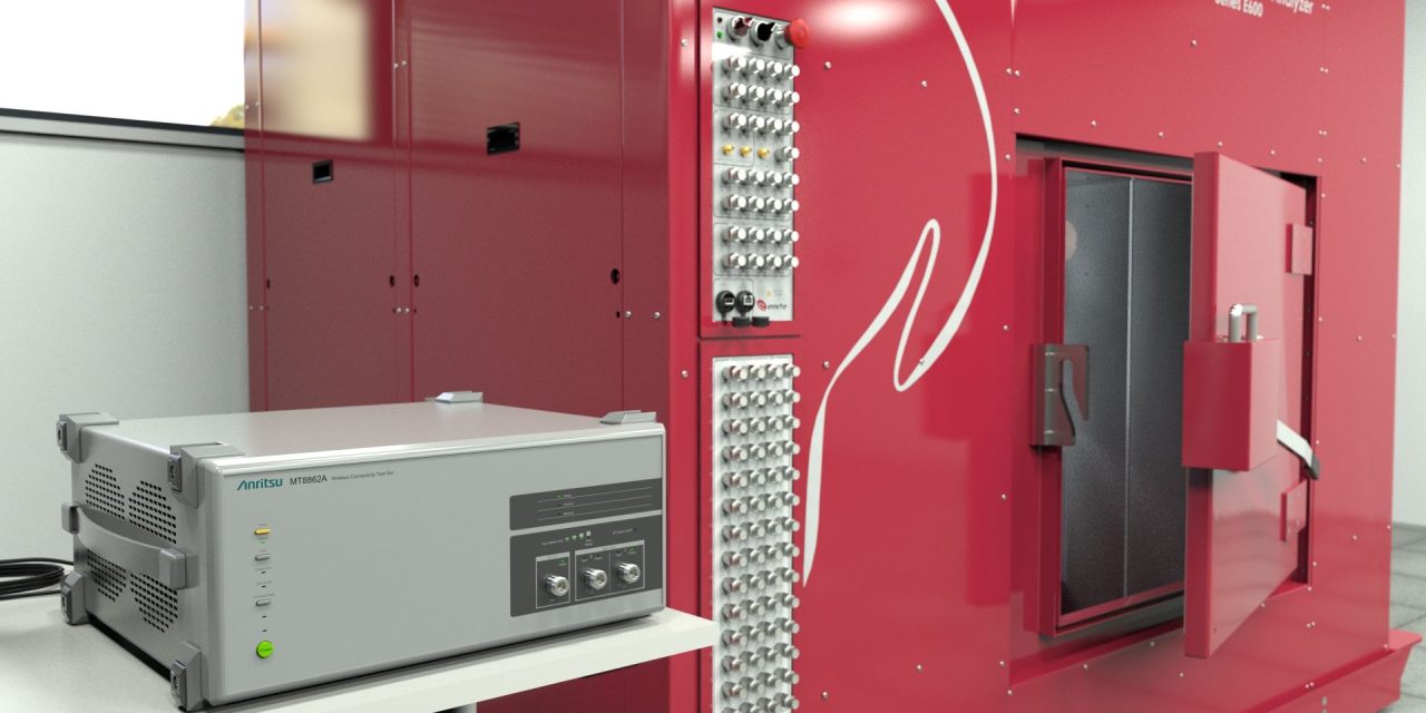 Joint EMITE and Anritsu solution supporting MIMO for OTA measurements on IEEE 802.11be (Wi-Fi 7)