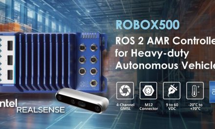 Axiomtek Unveils ROBOX500, a Robust ROS 2 AMR Controller for Heavy-duty Autonomous Vehicles