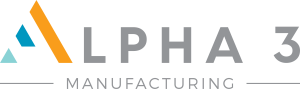 Alpha 3 Manufacturing New Logo ALPHA 3 MANUFACTURING UNVEILS NEW BRANDING