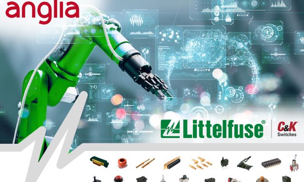 Anglia announces availability of full Littelfuse C&K switch portfolio