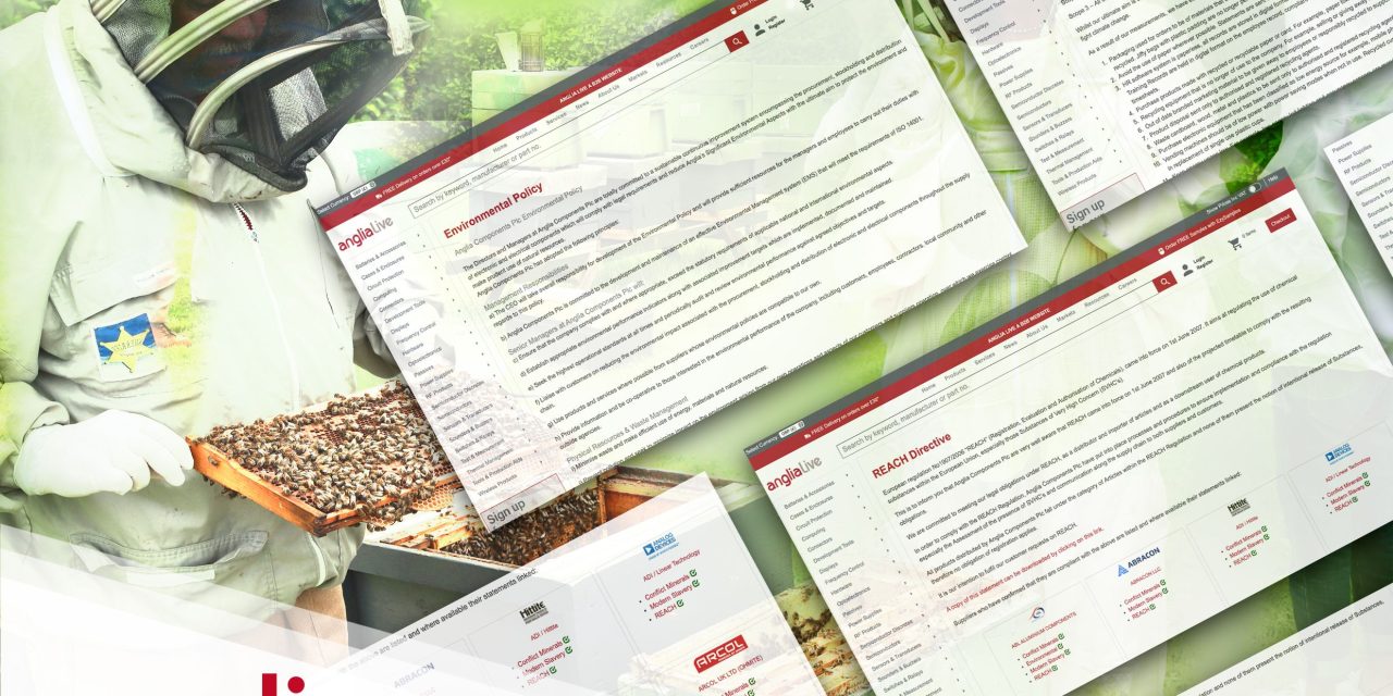 Anglia adds new Environmental resource hub to speed compliance and introduces Beehives to its distribution centre site