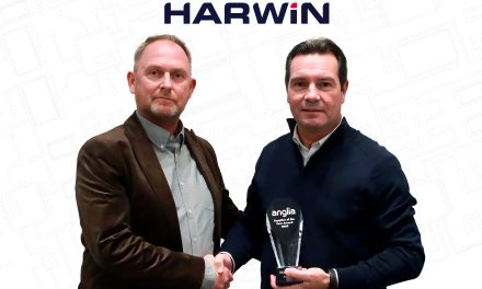 Anglia names Harwin as Supplier Of The Year for 2024
