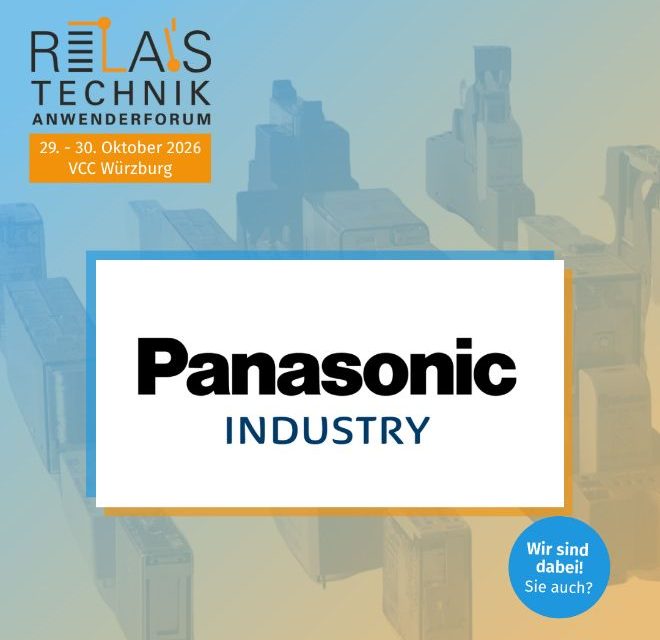 Panasonic Industry to showcase relay expertise at Power of Electronics 2026 in Würzburg