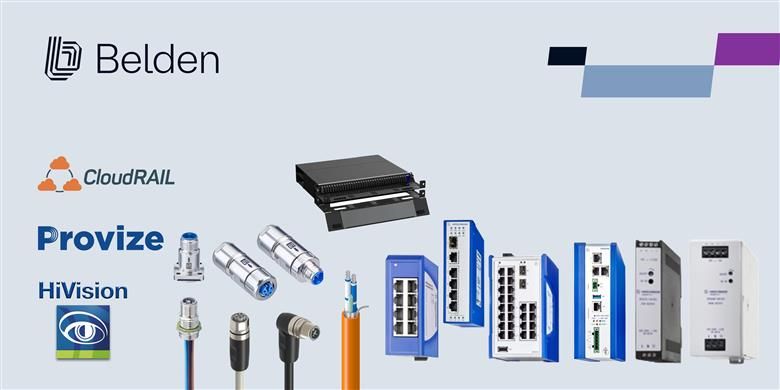 Belden launches solutions that deliver secure power connections in harsh conditions and simplify edge-to-cloud data flow