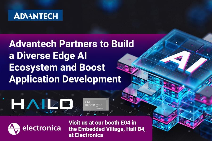 Advantech Partners to Build a Diverse Edge AI Ecosystem and Boost Application Development