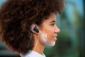 Bosch BMA580 Voce activity detection bone conduction Screen A new dimension of acceleration: Bosch launches world’s smallest MEMS accelerometers for wearables and hearables Easy-to-integrate variant with voice activity detection