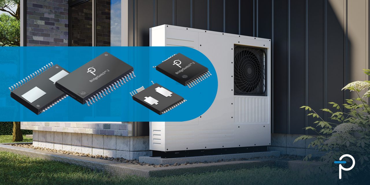 Power Integrations Revs Up Motor-Drive Offering With  BridgeSwitch-2 BLDC IC Family