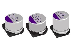 CAPACITORS OS CON Enhanced performance: Panasonic Industry releases advanced OS-CON high-voltage capacitor line extension