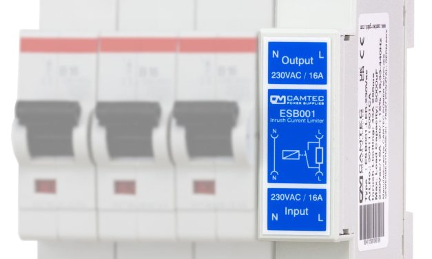 World’s smallest inrush current limiter-series CAMTEC ESB001 now available worldwide