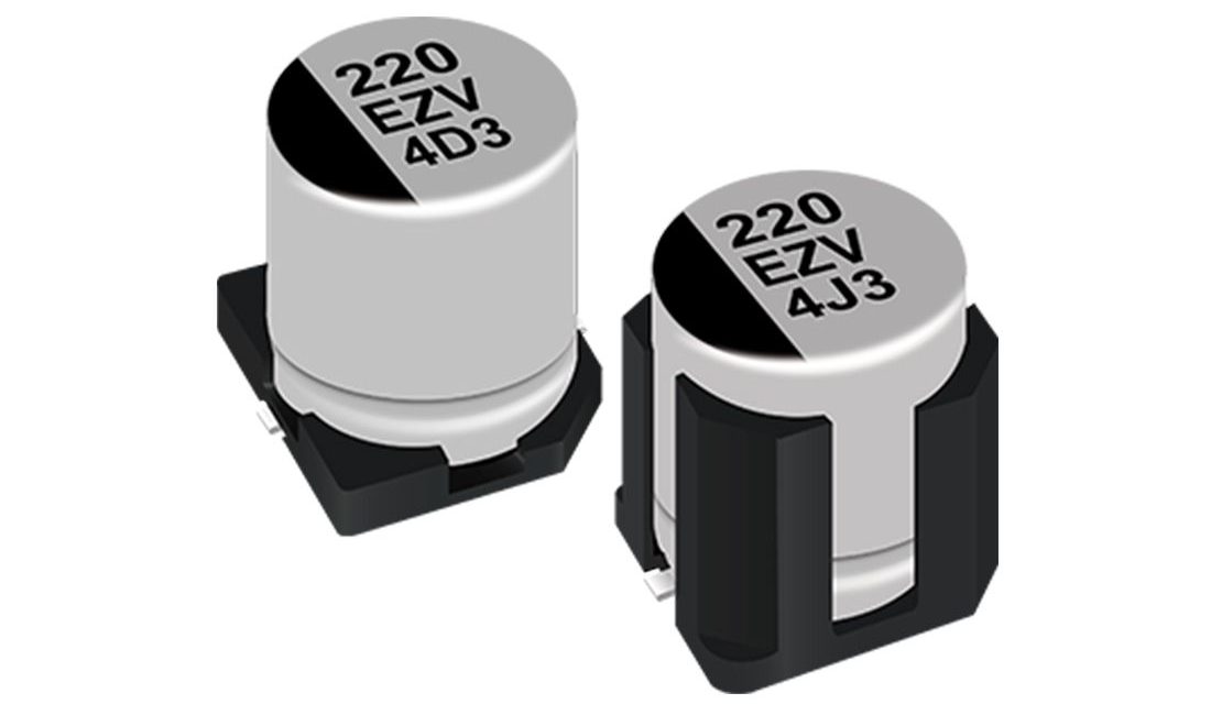 TTI Europe offers Panasonic’s automotive-compliant ZV series electrolytic polymer hybrid capacitors