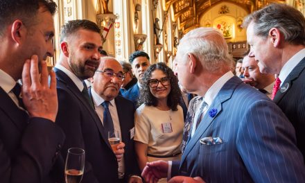 SolderKing Meets His Majesty The King following prestigious international Trade Award