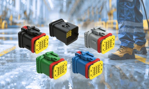 Compact, high-density, heavy-duty, thermoplastic connectors