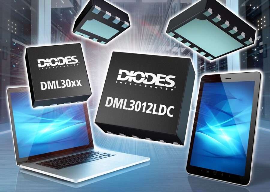 High Current Rated Load Switches from Diodes Incorporated Provide Smart Power Delivery Solutions for Modern Digital ICs
