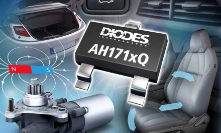 Low-Voltage Hall Latches from Diodes Incorporated Enable High-Sensitivity Sensing in Industrial and Automotive Motor Control Applications