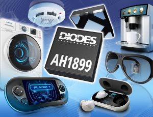 DIO1086 image AH1899 Tiny, Micropower Hall-Effect Switches from Diodes Incorporated Deliver Compatibility with Low-Voltage Chipsets