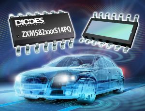 DIO1090 image ZXMS82xxxS14PQ Dual-Channel High-Side Switches from Diodes Incorporated Provide Robust Protection for Automotive Applications
