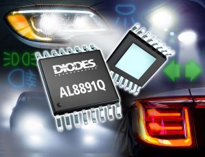 DIO1096 image AL8891Q 65V, 2A Automotive-Compliant Synchronous Buck LED Driver from Diodes Incorporated for Lighting Applications with Comprehensive Protection and Fault Reporting