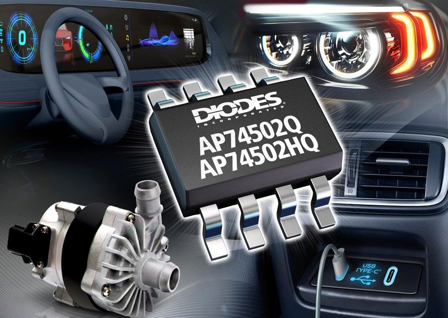 80V Low IQ ideal diode controllers from Diodes Incorporated simplify reverse battery polarity and overvoltage protection
