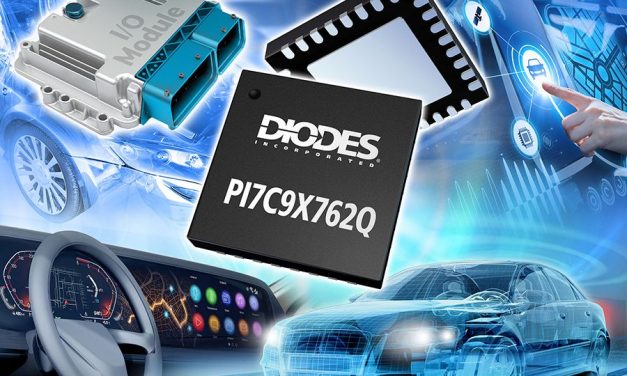 Low-power I2C/SPI-bus-to-dual-channel UART bridge from Diodes Incorporated improves automotive connectivity robustness