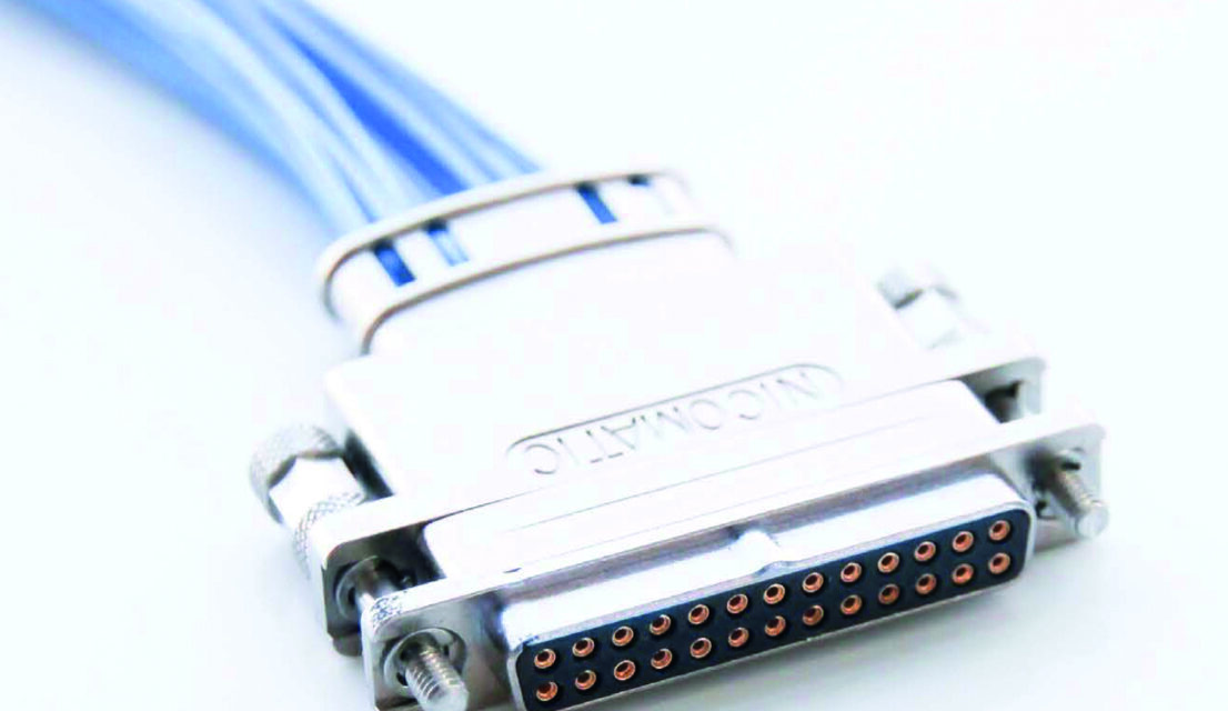 Space-saving DMM Micro D Mix Connectors from Nicomatic available on short lead times